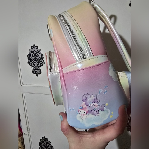 Hello Kitty & Carebear Heart Loungefly - Picture 8 of 8